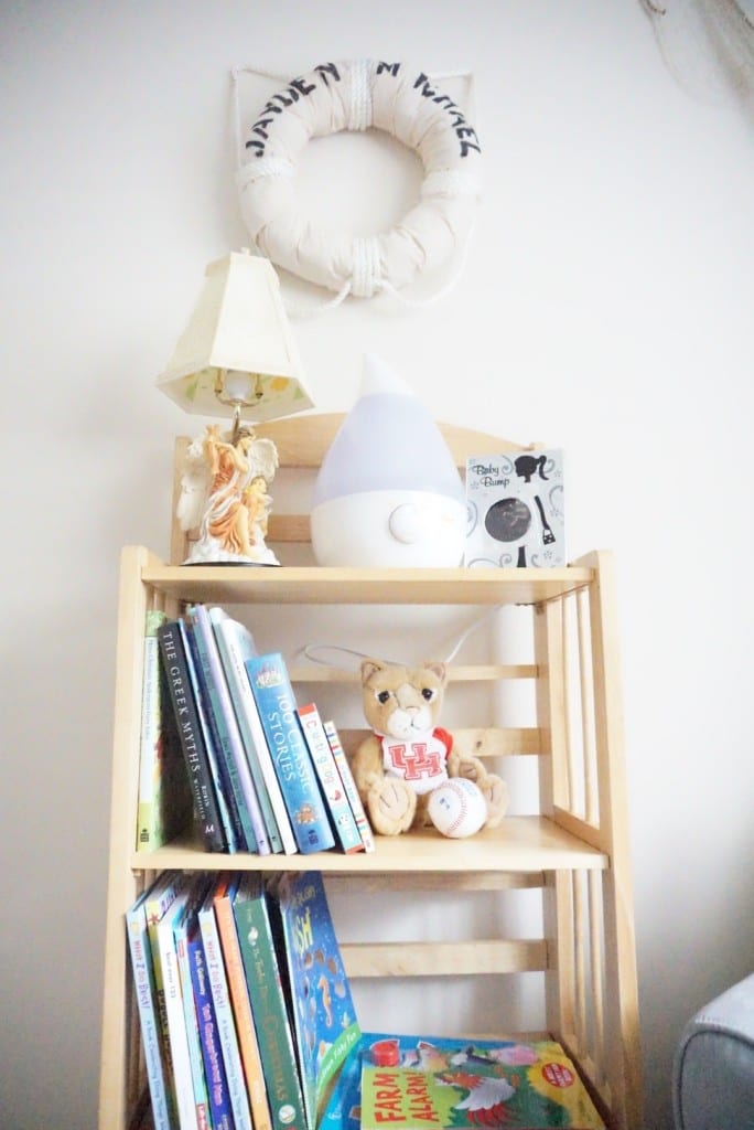 nautical,diy life preserver, nursery book case