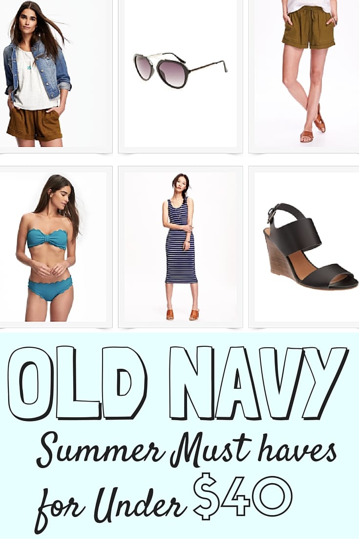 Old Navy Summer Must Haves Under $40