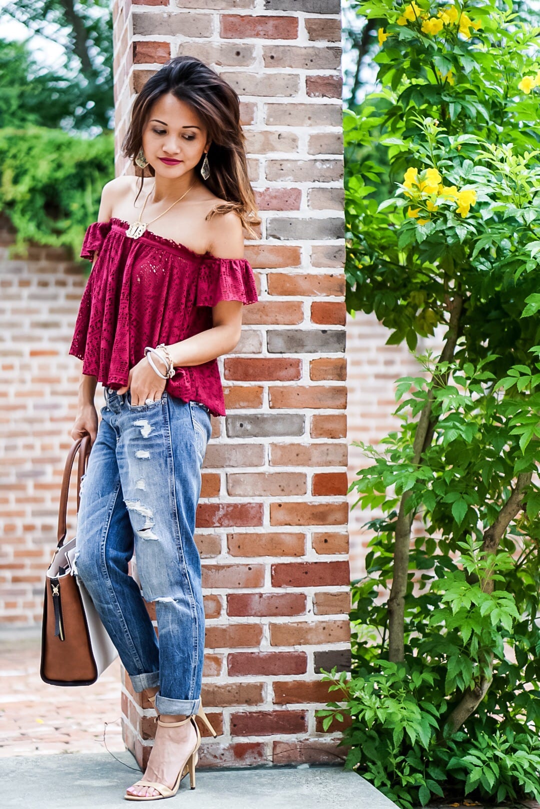 Dress up boyfriend store jeans