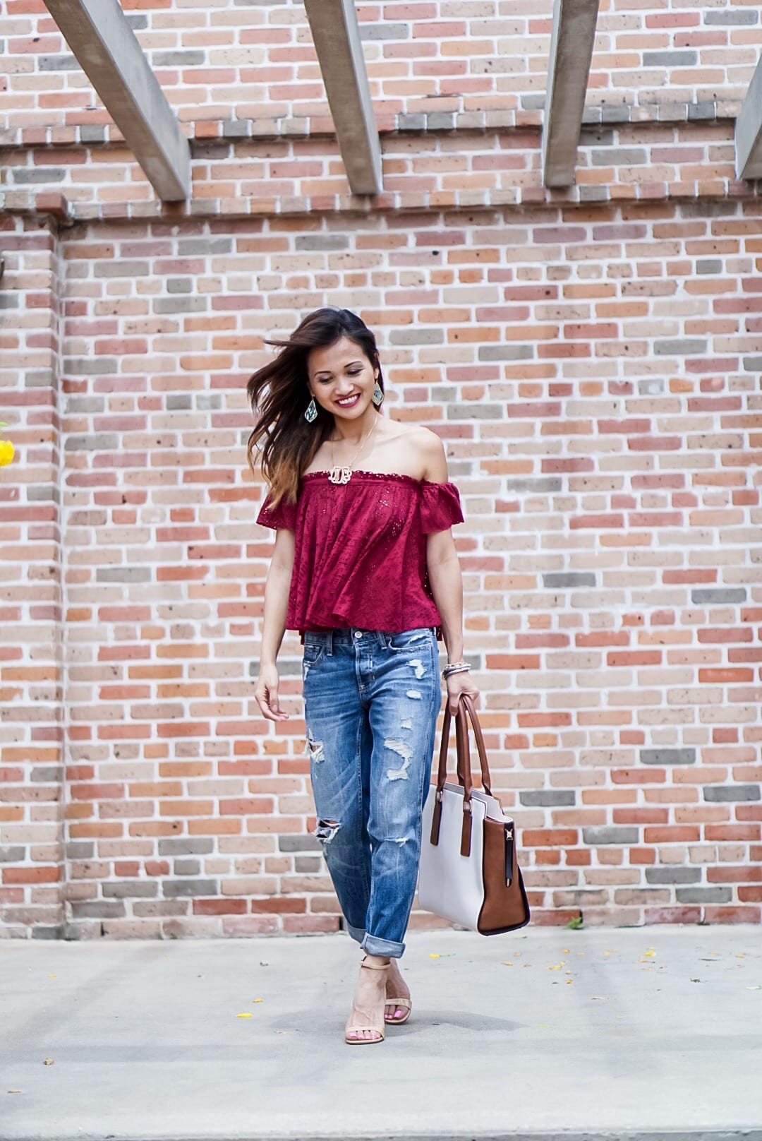 Dress up boyfriend outlet jeans