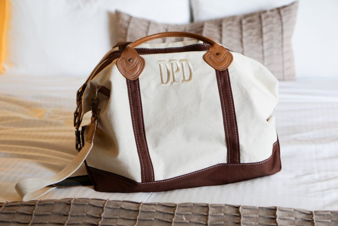 5 Travel Tips for Packing your Carry-On Bag, MONOGRAMMED LUGGAGE