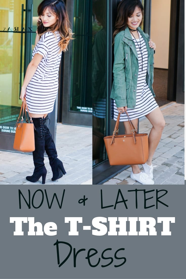 Now and Later: The T-Shirt Dress