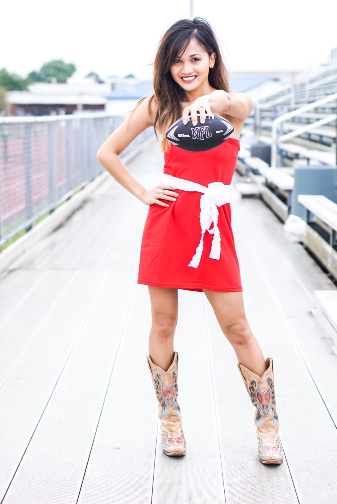 How to Make a Game Day Dress in 5 Minutes 