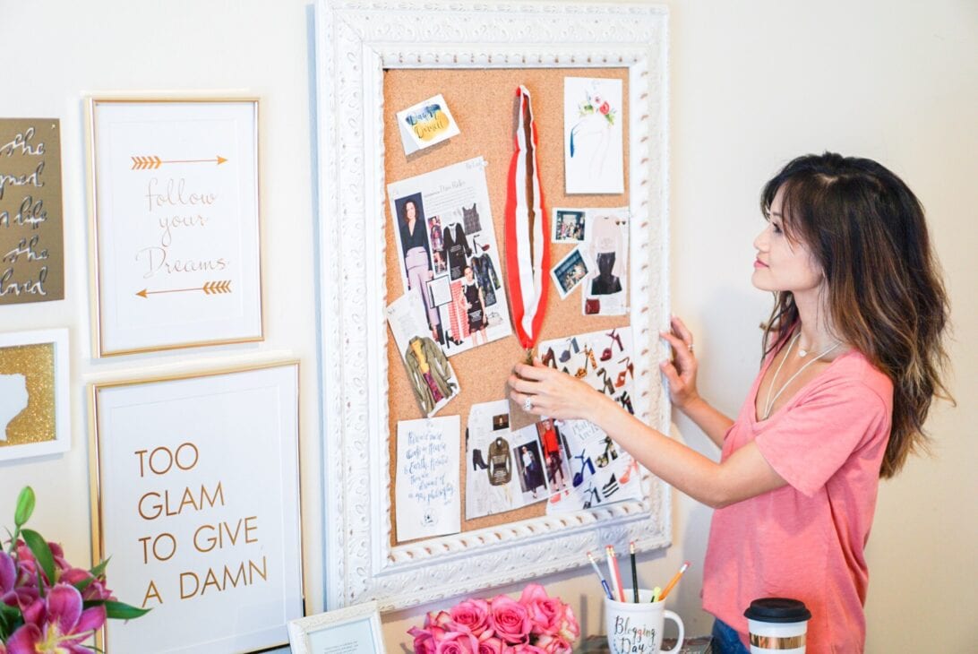 Office Inspiration: 6 Tips to a Chic Workspace with Francesca's by Houston blogger Dawn P. Darnell