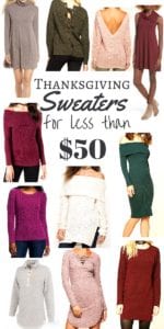The Best Thanksgiving Sweaters for under $50 - Dawn P. Darnell