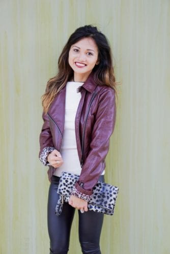 Leather and Leopard