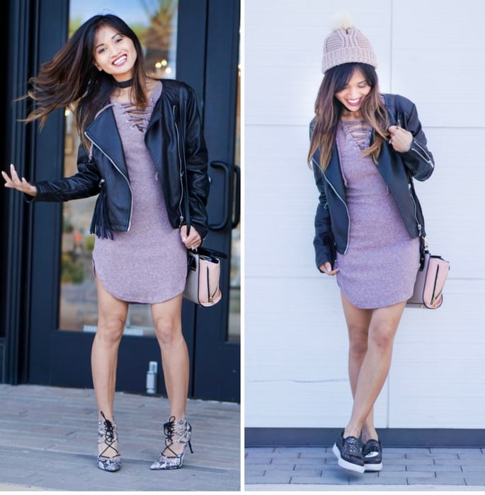 Two Ways to Wear a Sweater Dress + Cyber Monday 