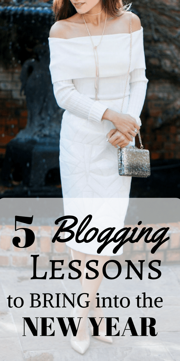 5 Blogging Lessons to Bring Into the New Year