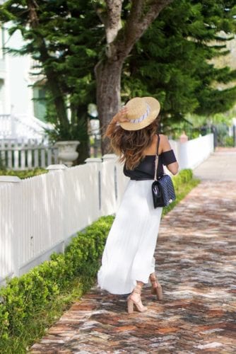 summer style, boat hat, Galveston, steve madden, summer heels