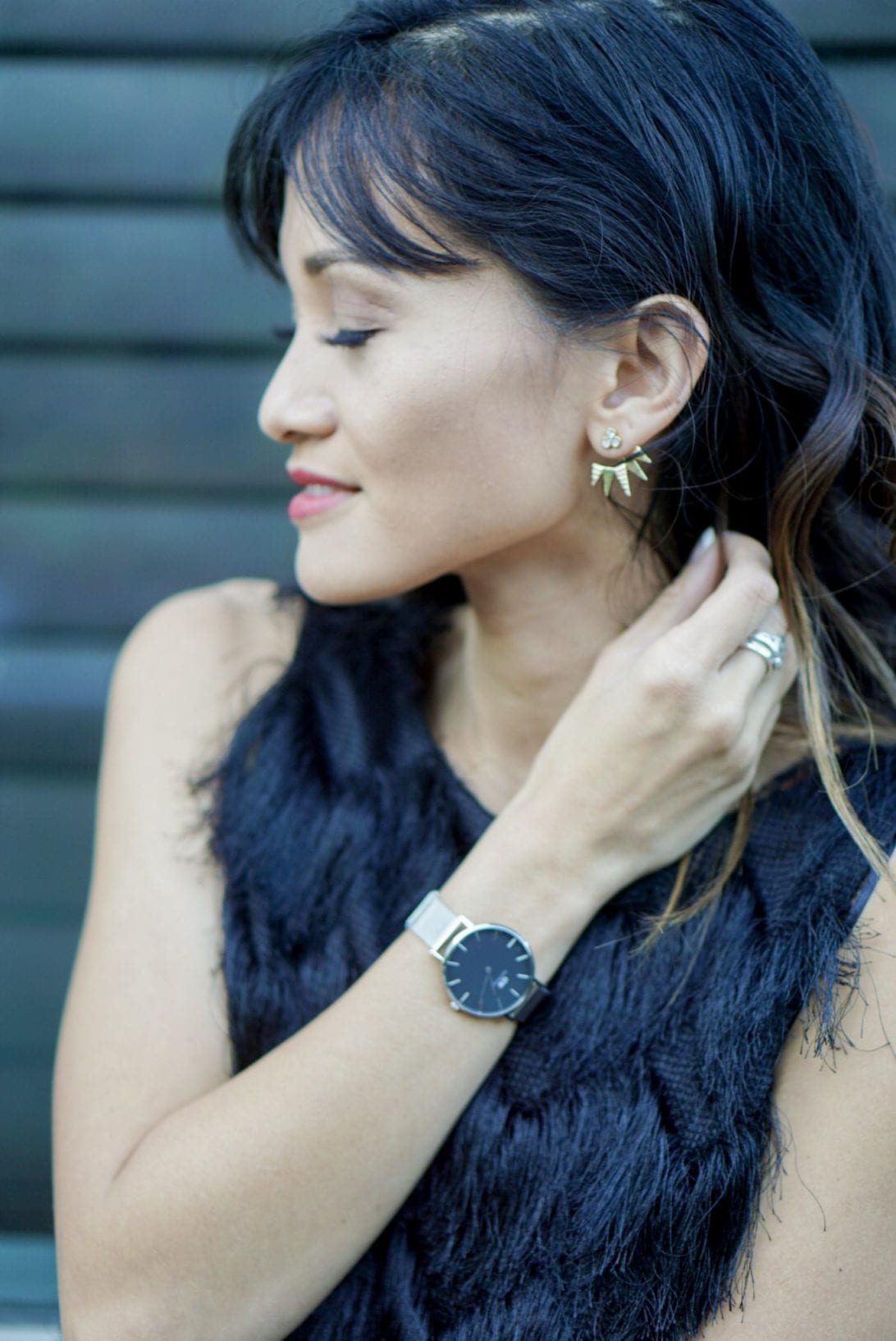 20 Easy Tips for the Best Instagram Post by Houston fashion blogger Dawn P. Darnell - ear jacket, daniel wellington