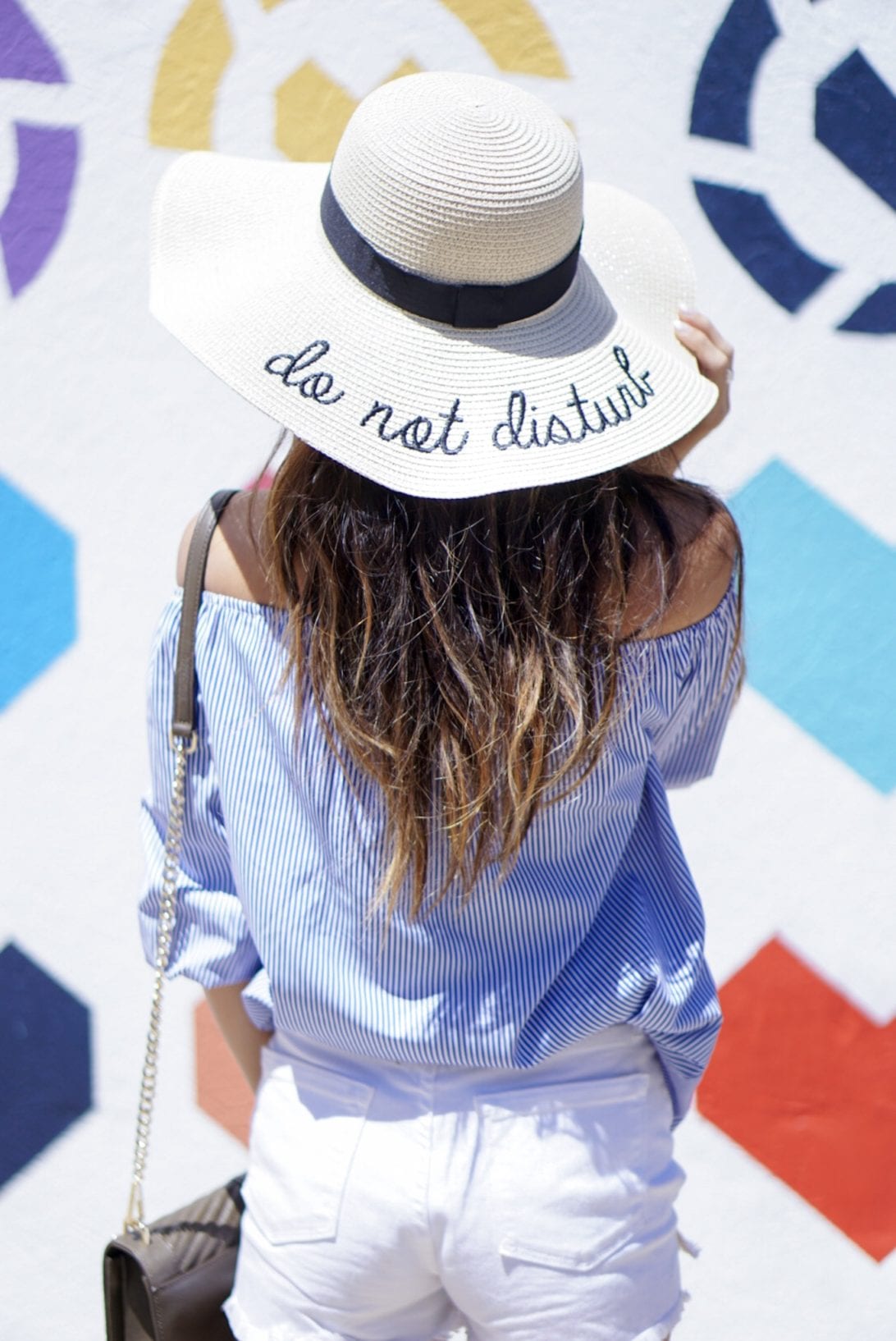 do not disturb hat, summer hat, straw hat 