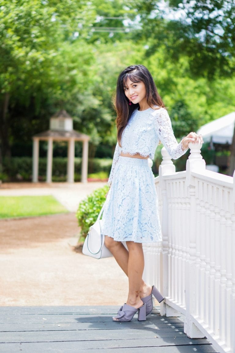 Meadow Lace Skirt Set