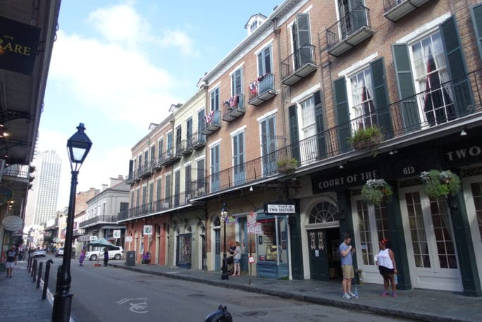 french quarter, street of new orleans, visit new orleans