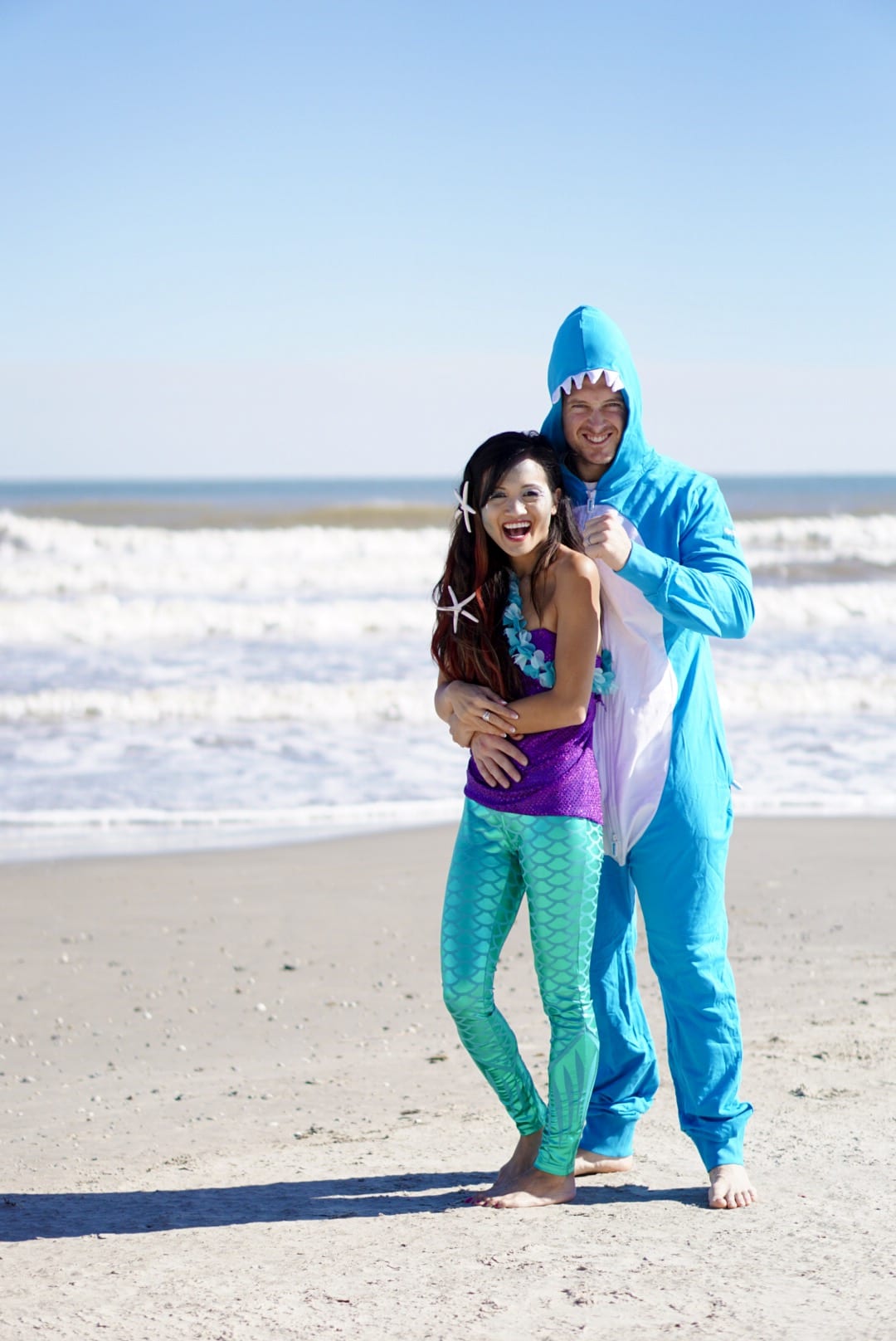 mermaid costume diy, halloween costume diy, family halloween costume, toddler costume, pirate costume, shark onsie, tipsy elves, adult onsie, adult costume, couples halloween costume, 