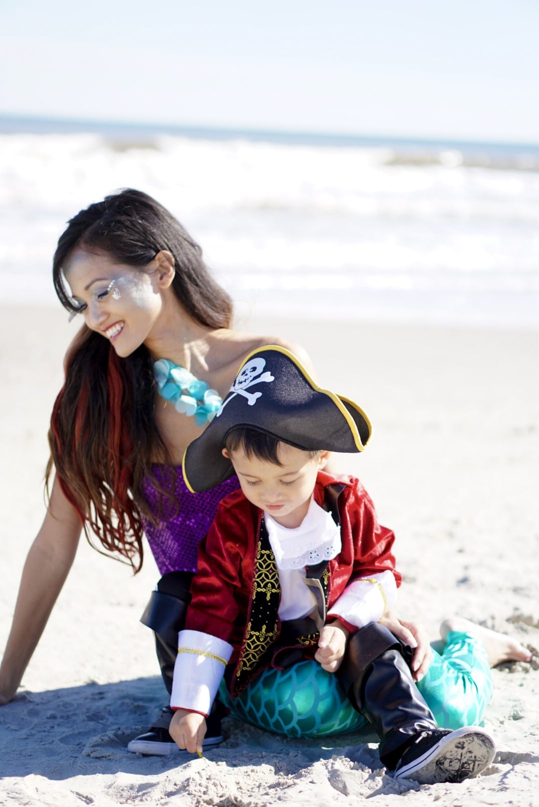 mermaid costume diy, halloween costume diy, family halloween costume, toddler costume, pirate costume, shark onsie, tipsy elves, adult onsie, adult costume, couples halloween costume, 