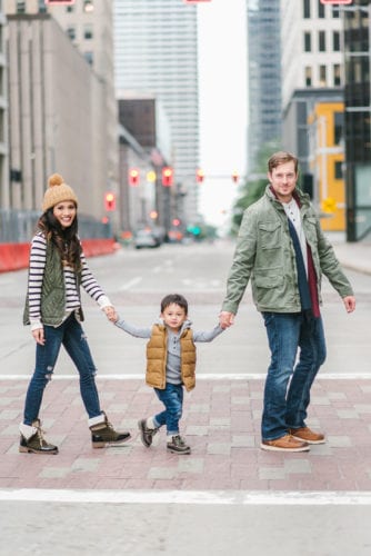 old navy, old navy clothes, old navy style, #holiyay, #oldnavystyle, family style, winter style, snow outfit, winter outfit, family outfits, family winter outfits, utility jacket, quilted vest, striped sweater, Cable-Knit Pom-Pom Beanie , pom pom. beanie, Jandon Bootie, muk luk, snow shoes, hiking boots, boy fashion, toddler fashion