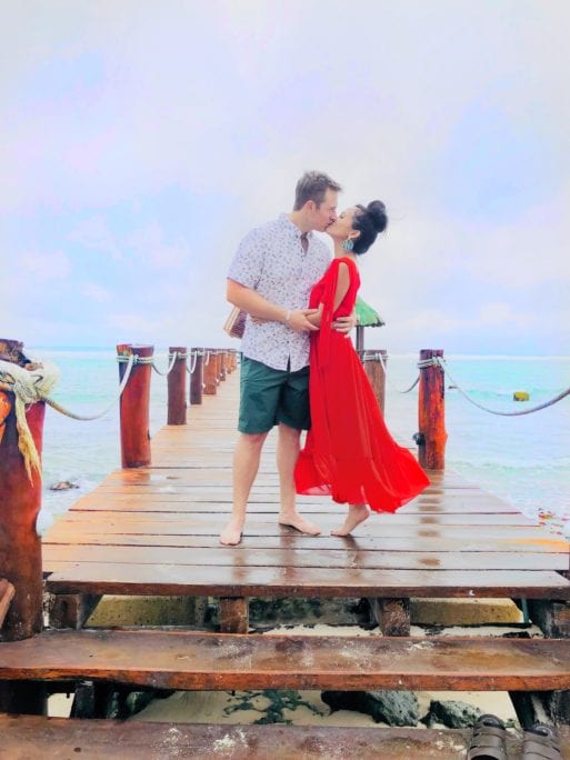 #visitmexico, Tulum, mexioc, Akumal, anniversary pictures, red dress, summer style, #couplesgoals, #summerfashion, vacation style, what to wear to Mexico, vacation style