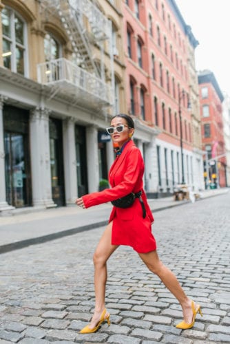 #revolvearoundtheworld, nyfw street style, NYC, fashion, outfit