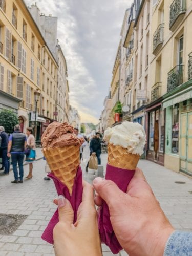 gelato, Versailles