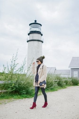 Cape Cod, lighthouse, Chanel boy bag