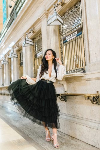 Black tulle shop skirt nyc