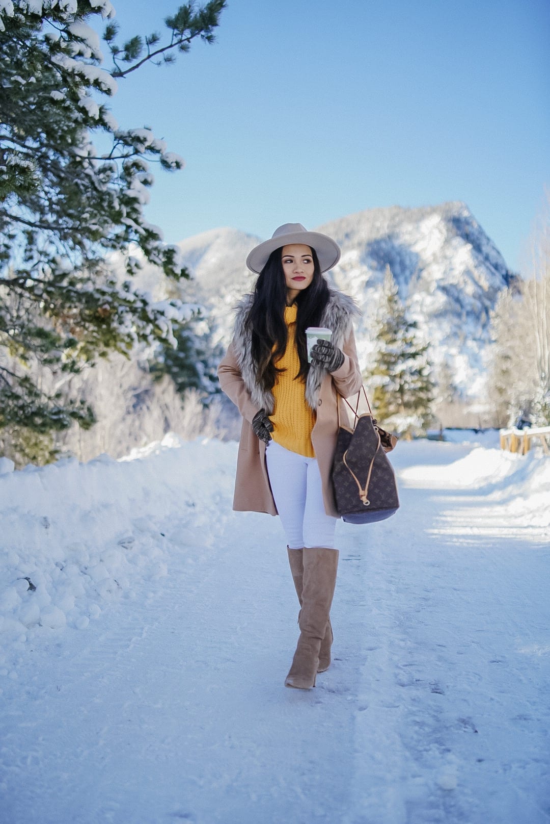 The Faux Fur Collar Coat You Need For Under $100 - Dawn P. Darnell