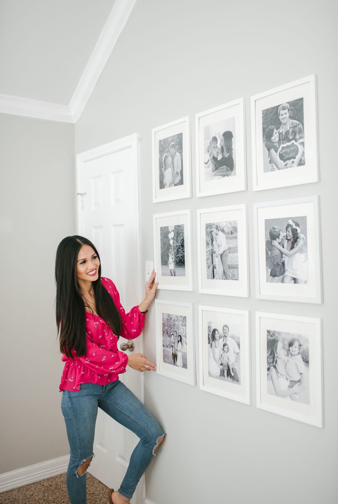 gallery wall, picture gallery wall 