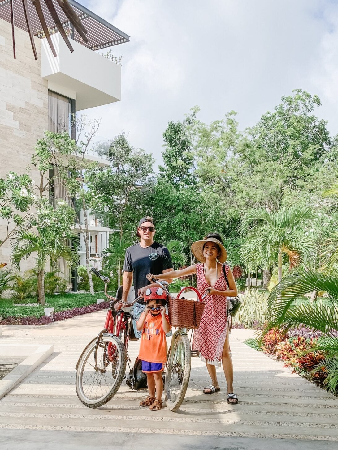 biking in Tulum