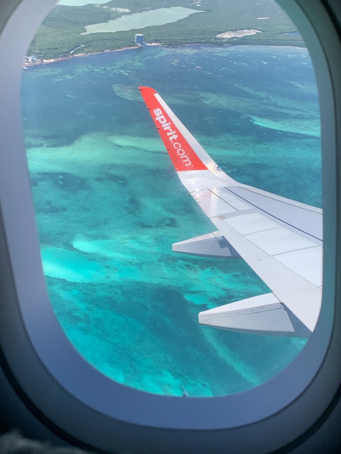 spirit airlines, Mexico, Gulf of Mexico, Yucatan Mexico 