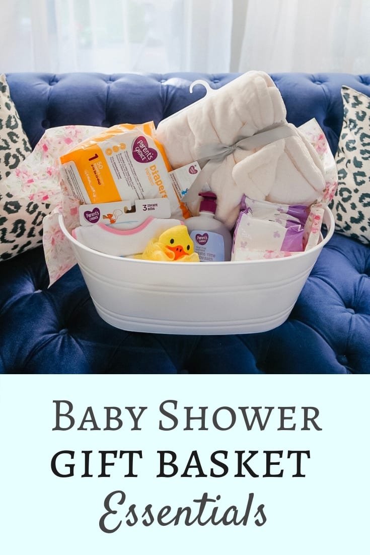 Baby Shower Basket Gift Idea - An Exercise in Frugality