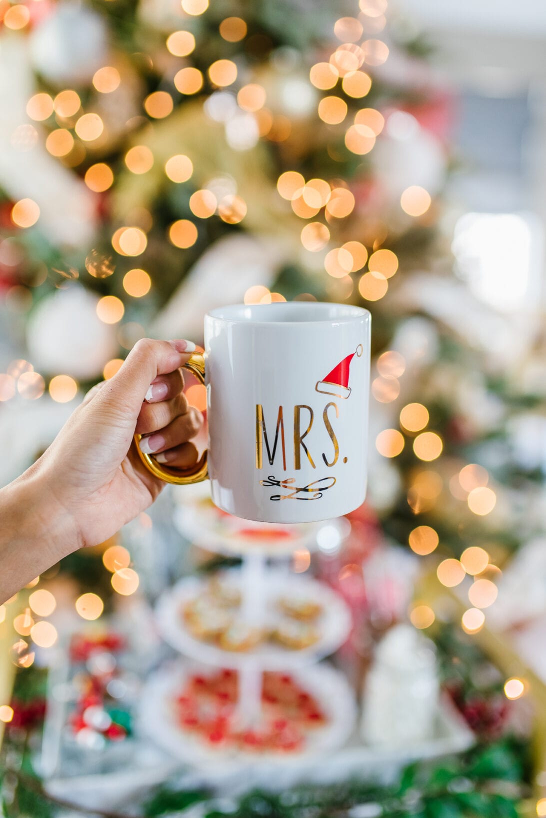 Mrs. Santa mug