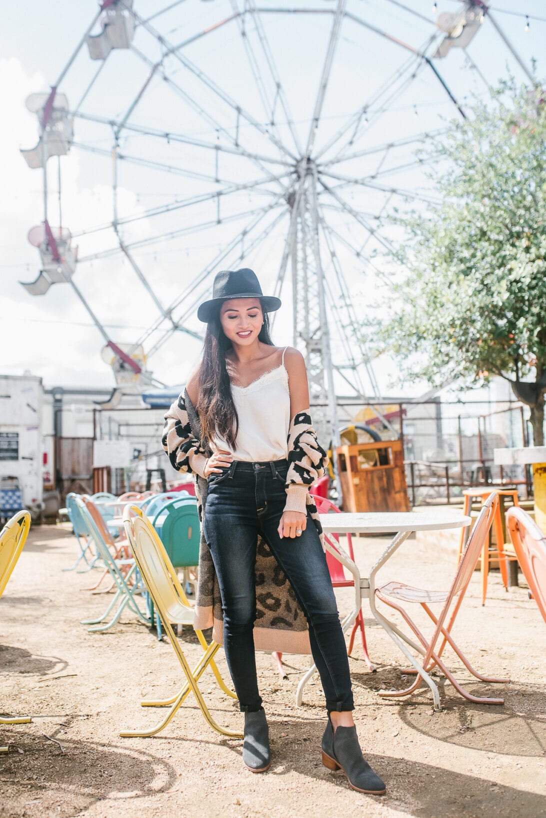 black fedora, fall style, fall outfit 