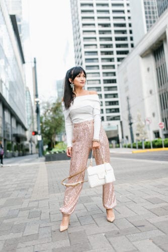 Dawn Darnell, holiday style, New Years Eve look