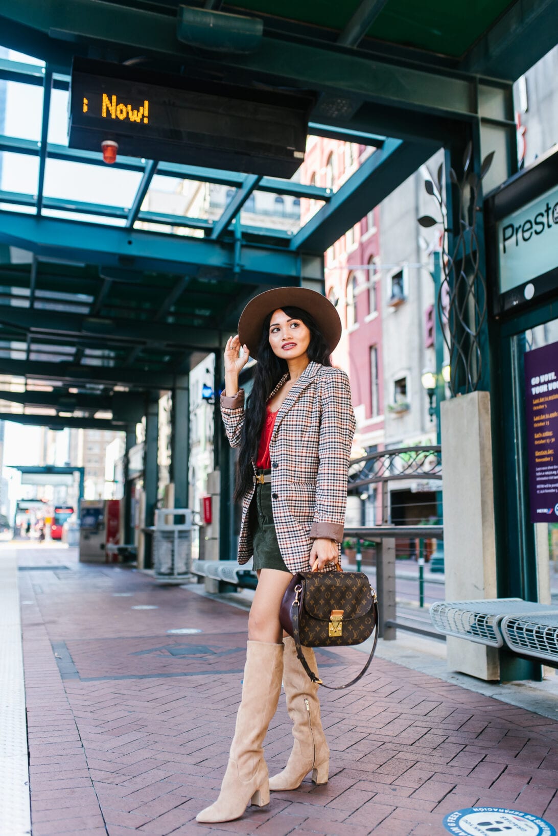 fall blazer outfit