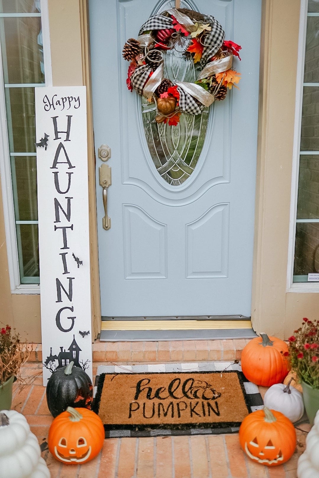 Halloween front porch 