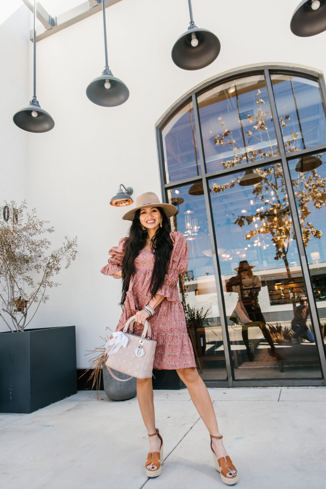 WEDGE SANDALS, Lady Dior BAG, SUMMER DRES 