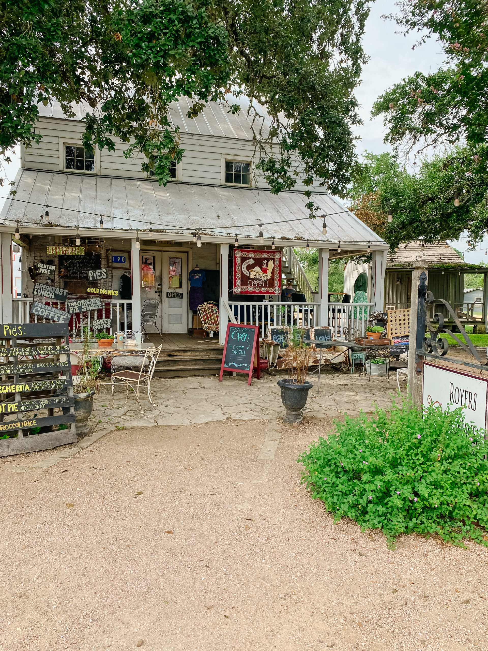 Royers pie haven, Round Top 