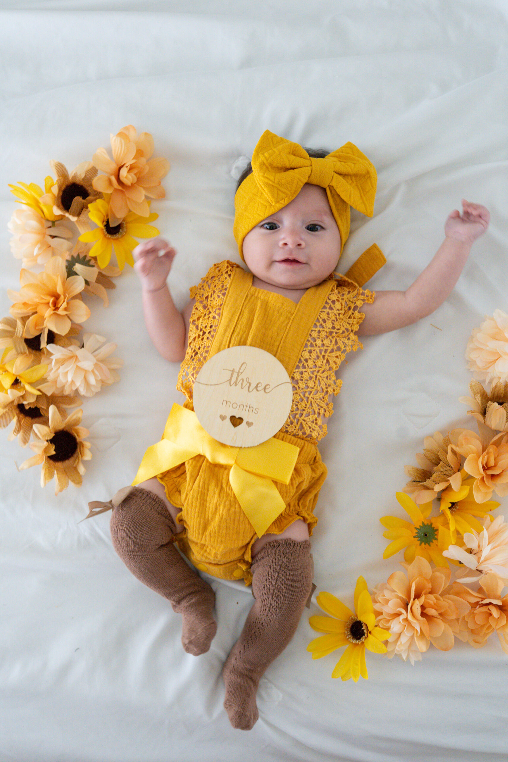 three months old, Baby girl fashion 