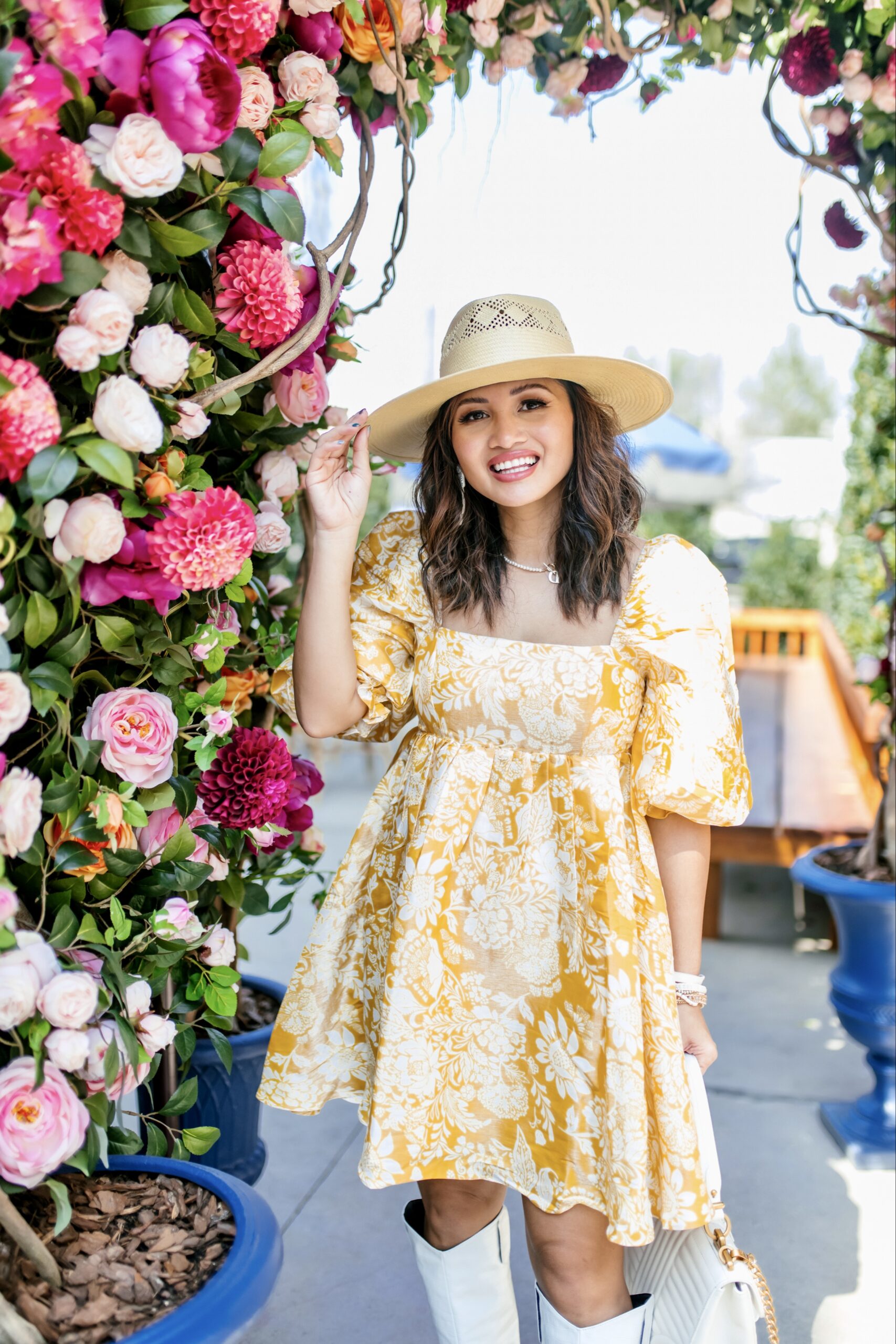 YELLOW AND WHITE DRESS DESIGN IDEAS FOR GIRLS | SUMMER DRESS DESIGN FOR ...  | Yellow and white dress, Girls dresses summer, Summer dresses