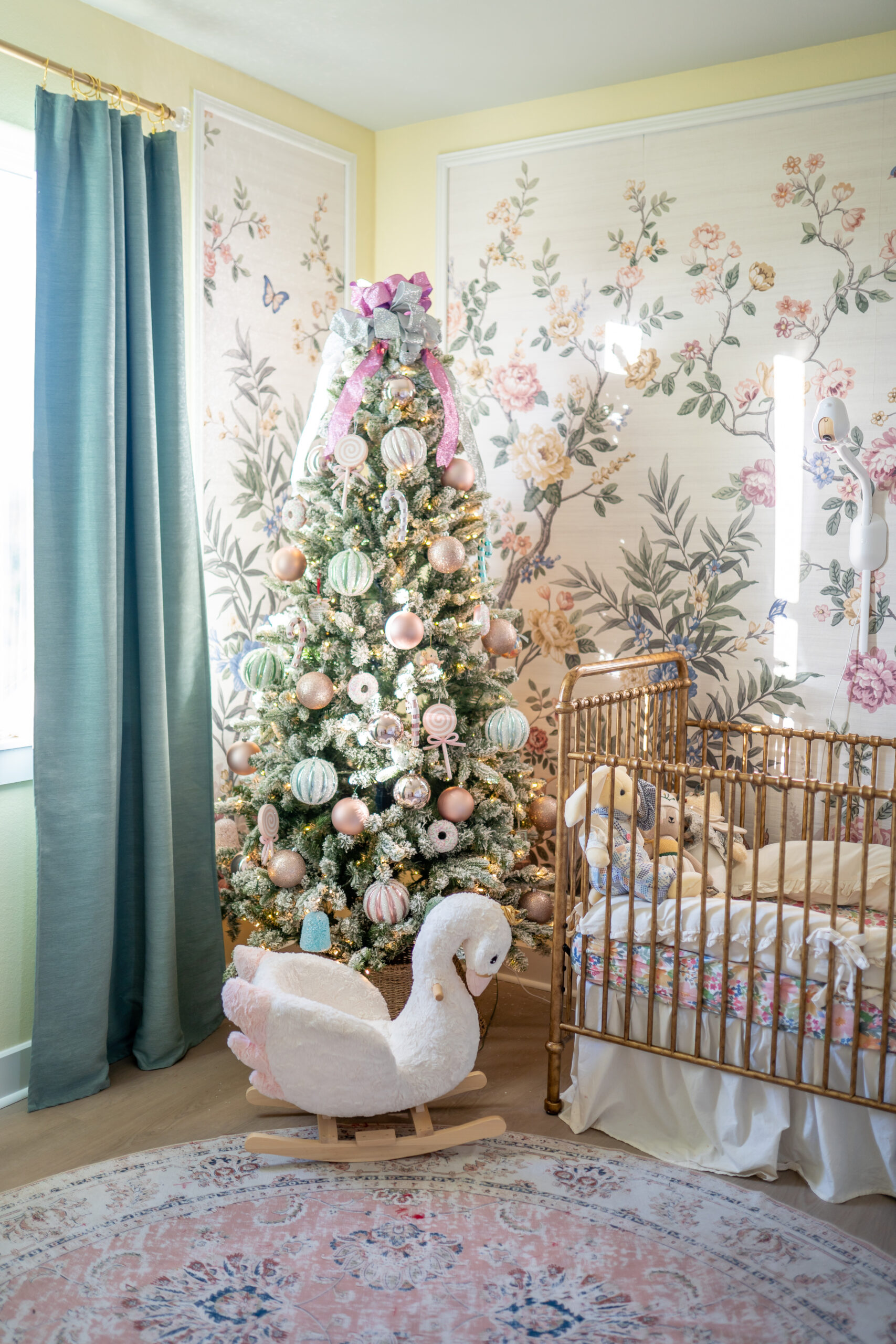 Christmas nursery decor