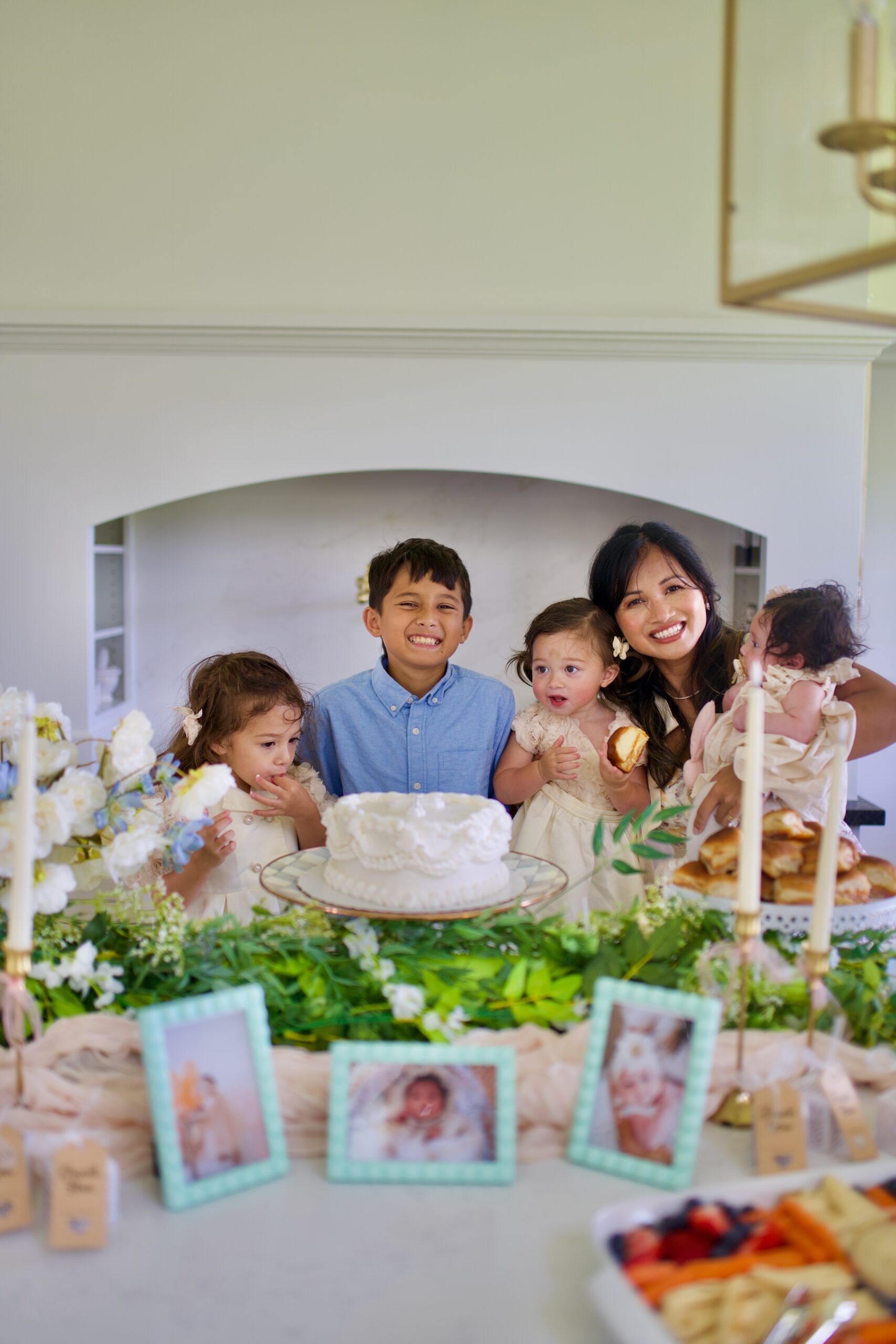 baptism reception, baby dedication, baptism, food 
